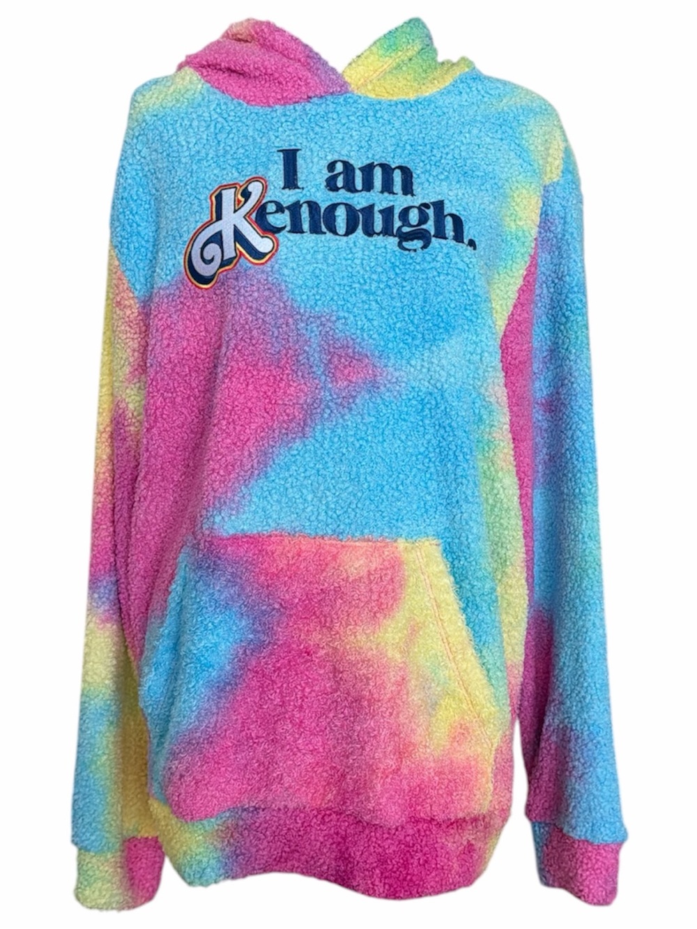 Barbie The Movie "I Am Kenough" Sherpa Hoodie